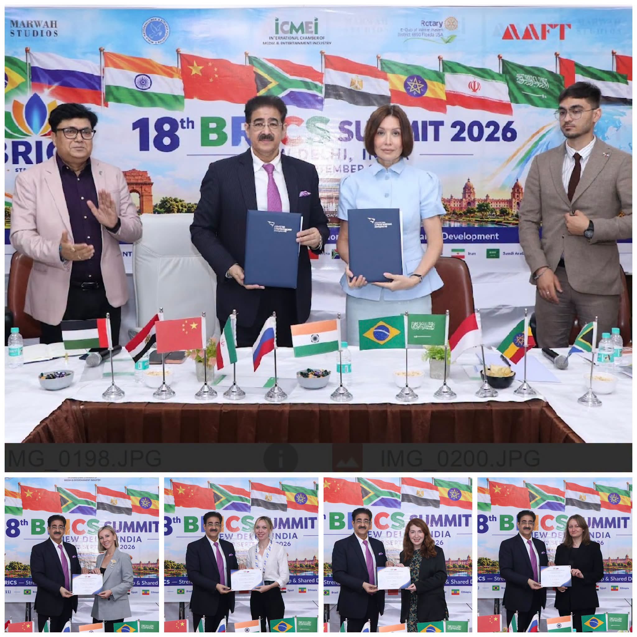 India–Russia MoU Strengthens Cooperation in Film, Television, Art, Culture and Media During 18th BRICS Summit