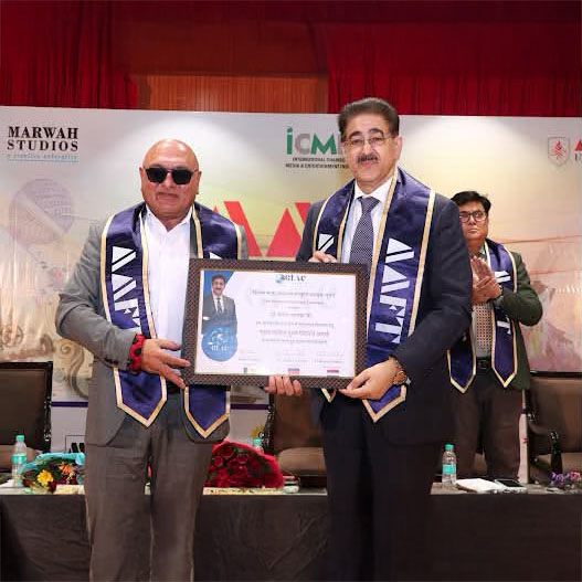 Belgium Honour for Dr. Sandeep Marwah: Father Kamil Bulcke Award Presented at AAFT’s 129th Convocation